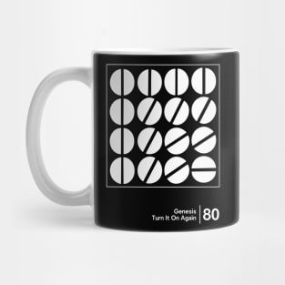 Turn It On Again - Minimal Style Graphic Design Mug